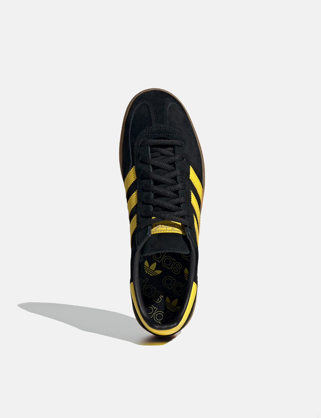 adidas Handball Spezial Shoes (FX5676) - Core Black/Yellow/Gold Metallic