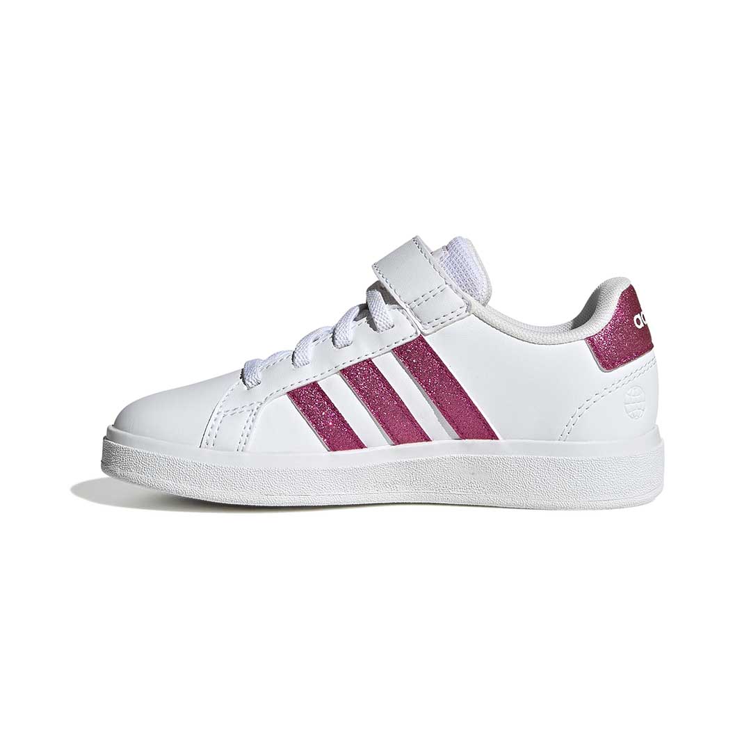 adidas - Kids' (Preschool) Grand Court Elastic Lace Shoes (GX7159)