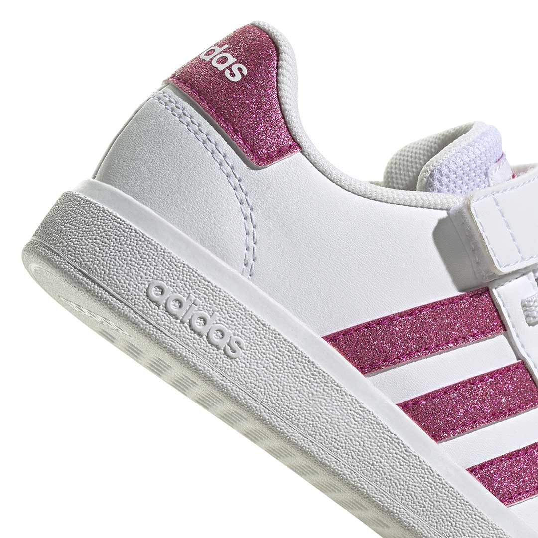 adidas - Kids' (Preschool) Grand Court Elastic Lace Shoes (GX7159)