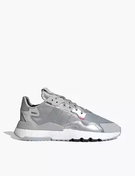 adidas Nite Jogger Shoes (EE5851) - Silver Metallic / Light Solid Grey / Core Black