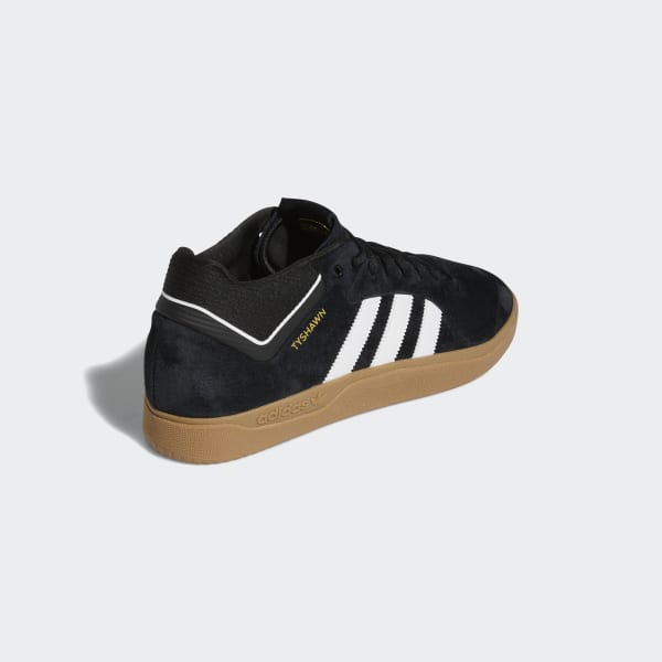 Adidas Tyshawn Black/White/Metallic/Gum