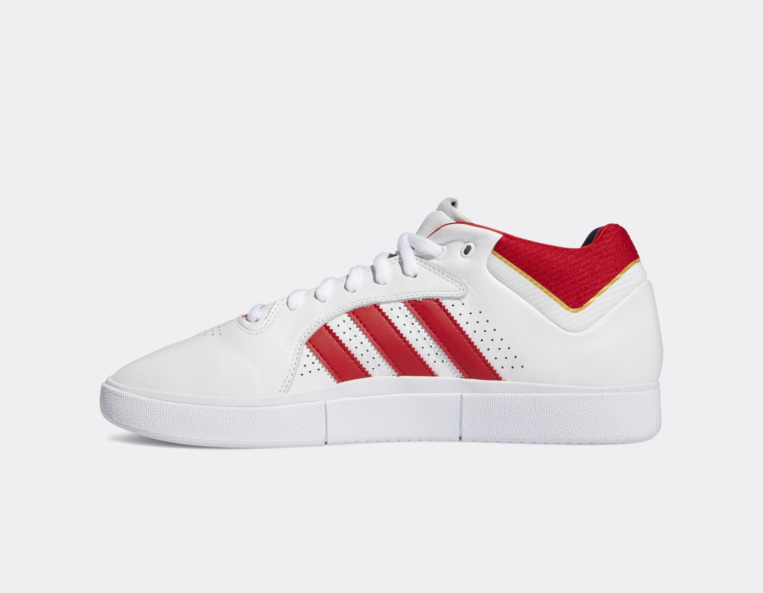 Adidas Tyshawn White/ Navy/Red