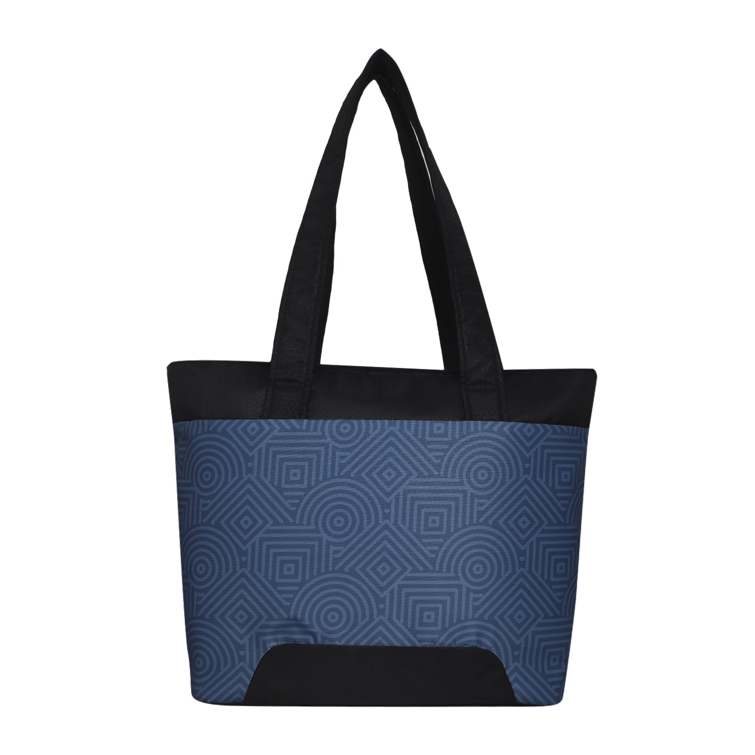 Arctic Fox Lattice Laptop Tote Bag For Women (Dark Denim)