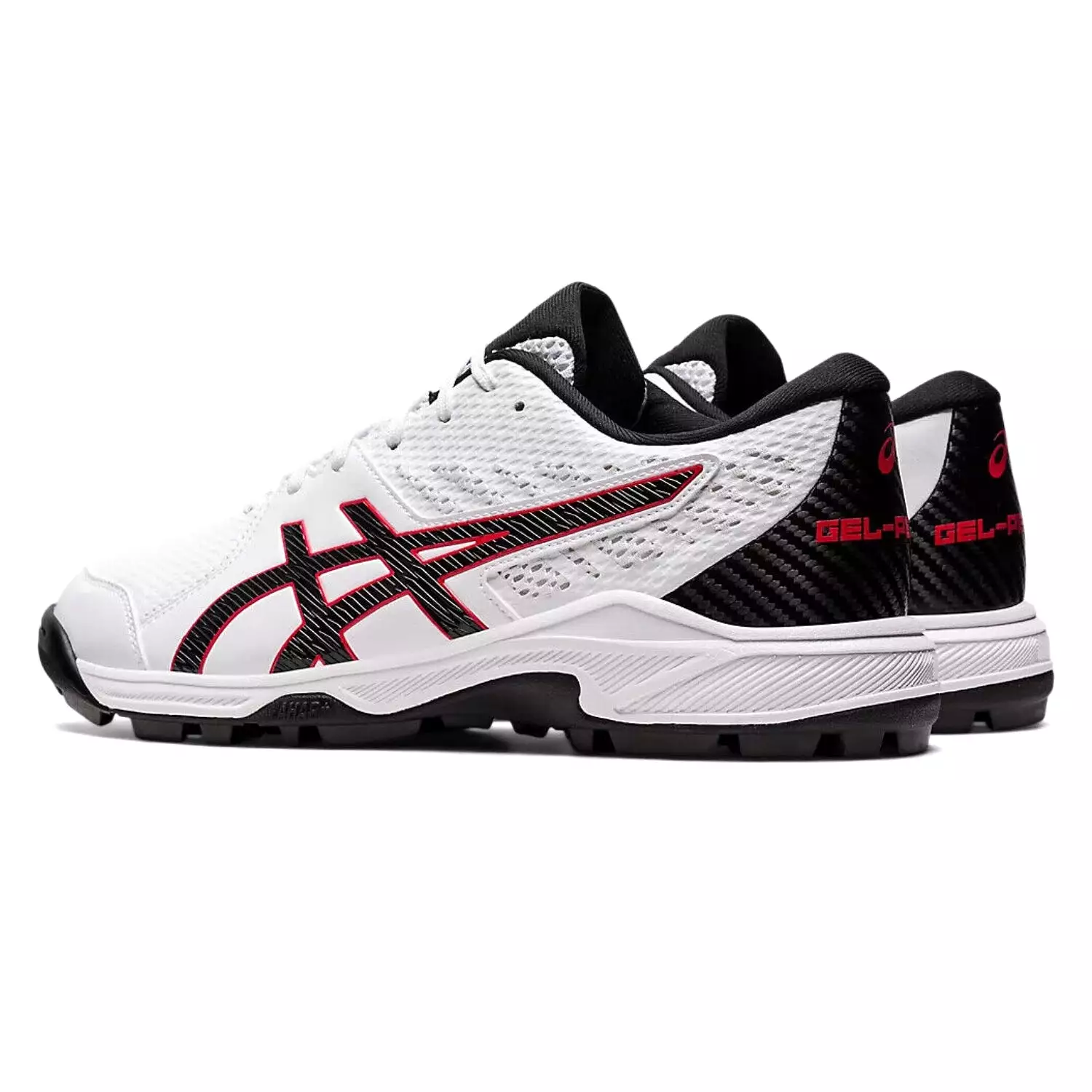 Asics Cricket Shoes, Model Gel-Peake 2, White/Black