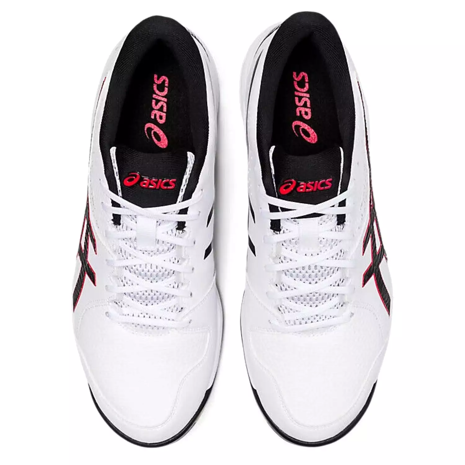 Asics Cricket Shoes, Model Gel-Peake 2, White/Black