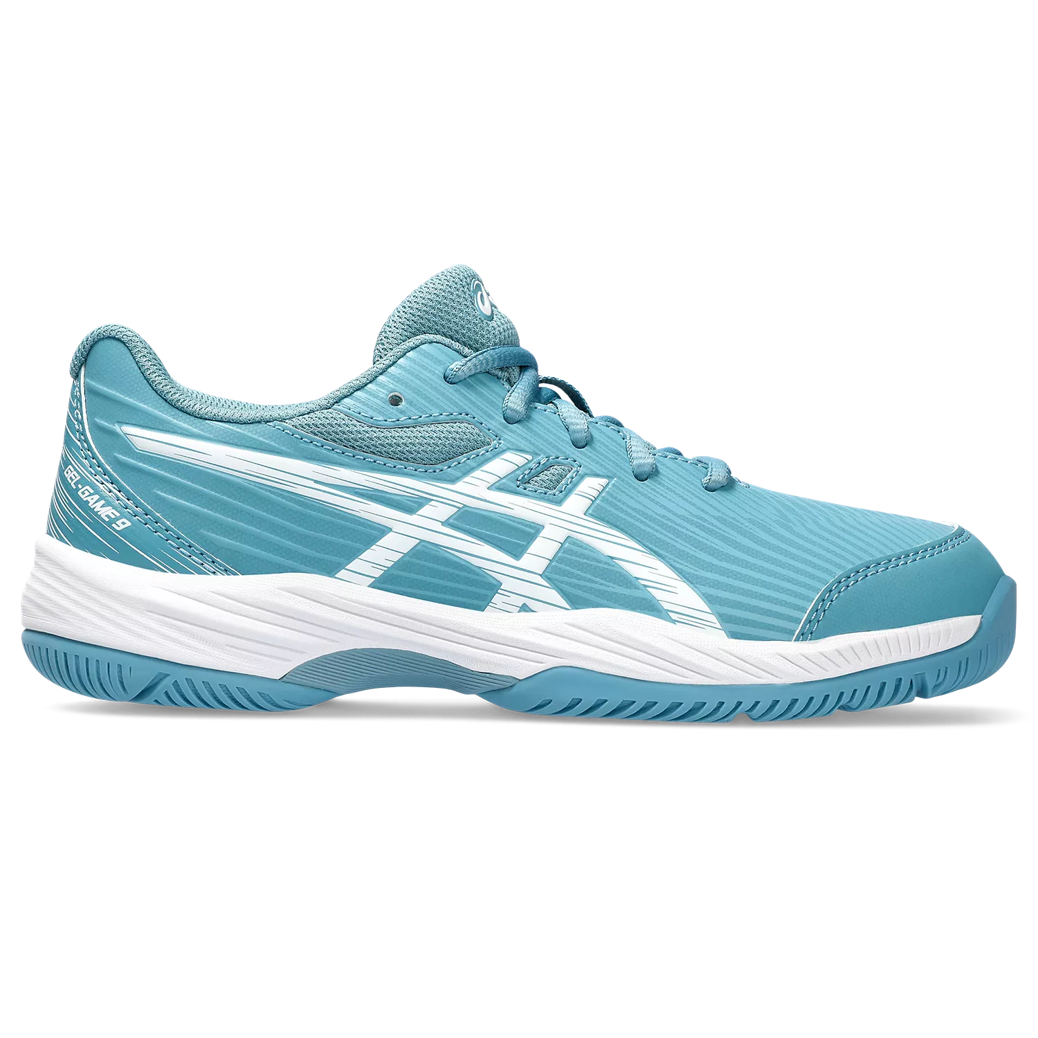 Asics Gel-Game 9 GS Junior Tennis Shoes (1044A052-402)