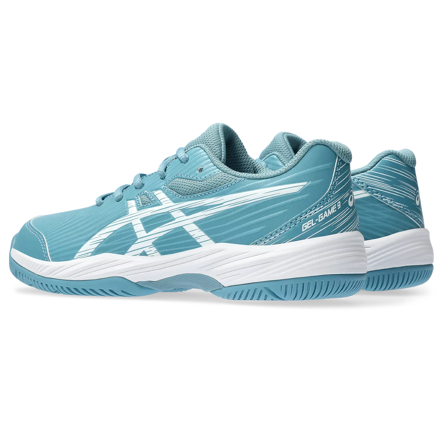 Asics Gel-Game 9 GS Junior Tennis Shoes (1044A052-402)