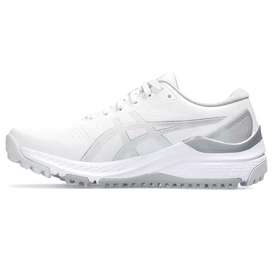 Asics Women's Gel-Kayano Ace 2 Golf Shoes - White/Pure Silver