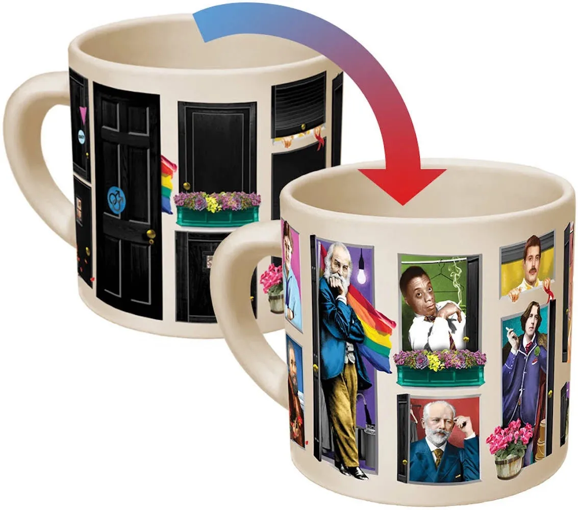 Heat-Changing Magic Mugs - Add Hot Liquid Watch Mug Change