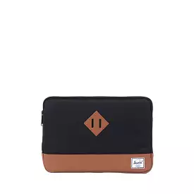 Herschel Heritage Sleeve for MacBook Black/Tan PU