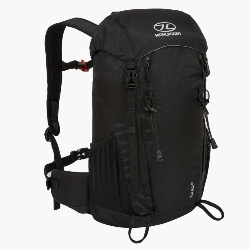 Highlander Trail Backpack 30L Black