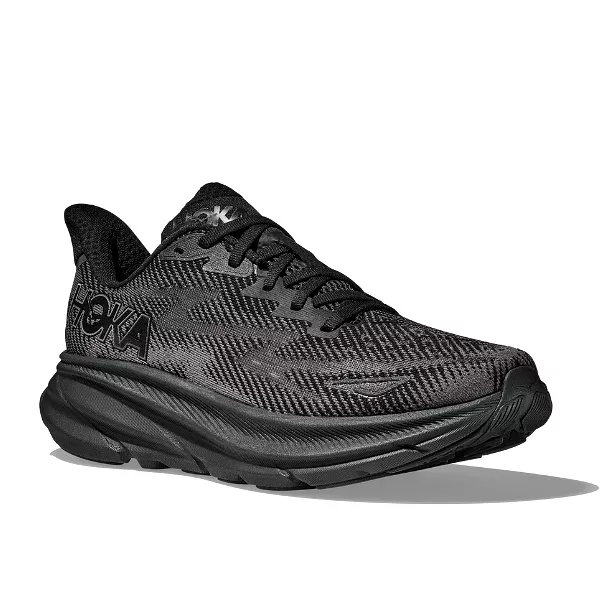 HOKA Men's Clifton 9 Black/Black