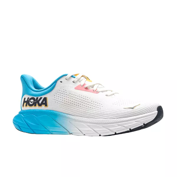 HOKA Women's Arahi 7 White/Blue