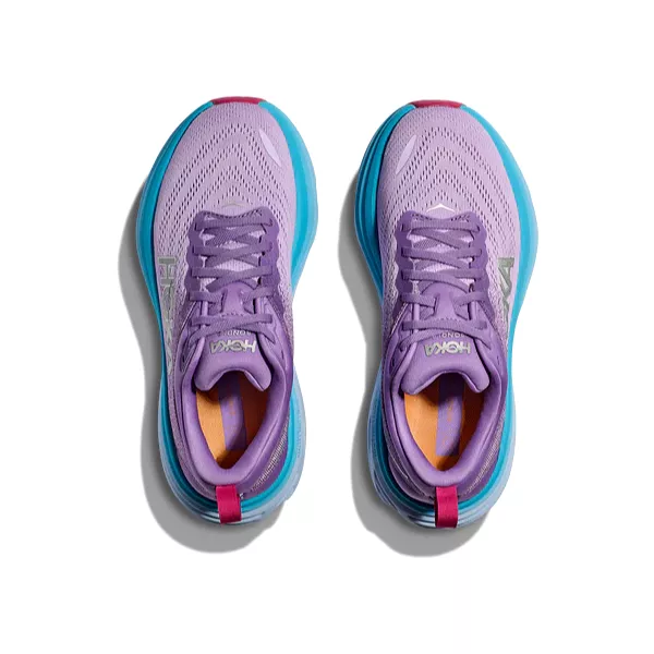 HOKA Women's Bondi 8 Chalk Violet/Pastel Lilac