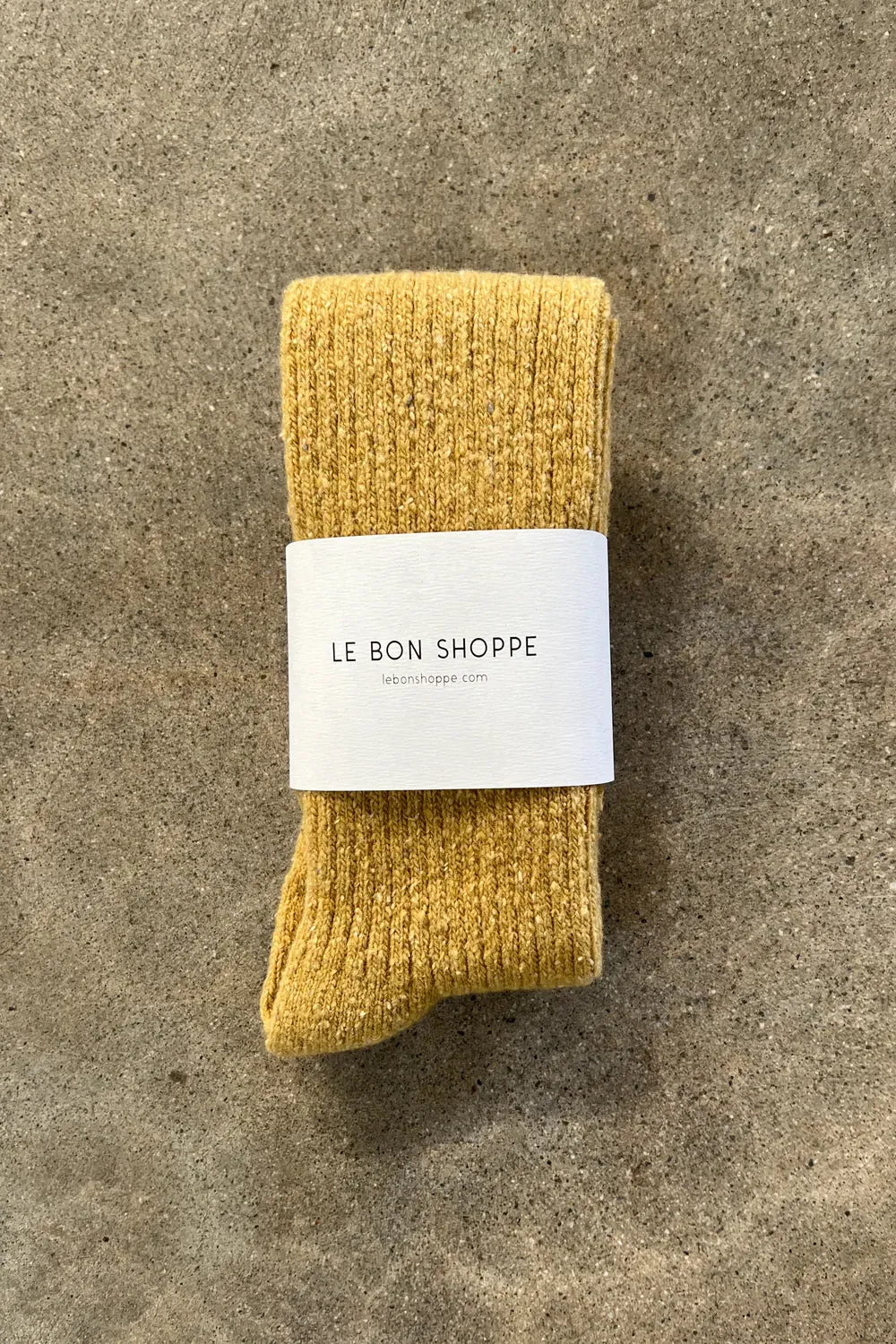 Le Bon Shoppe Arctic Mustard Socks