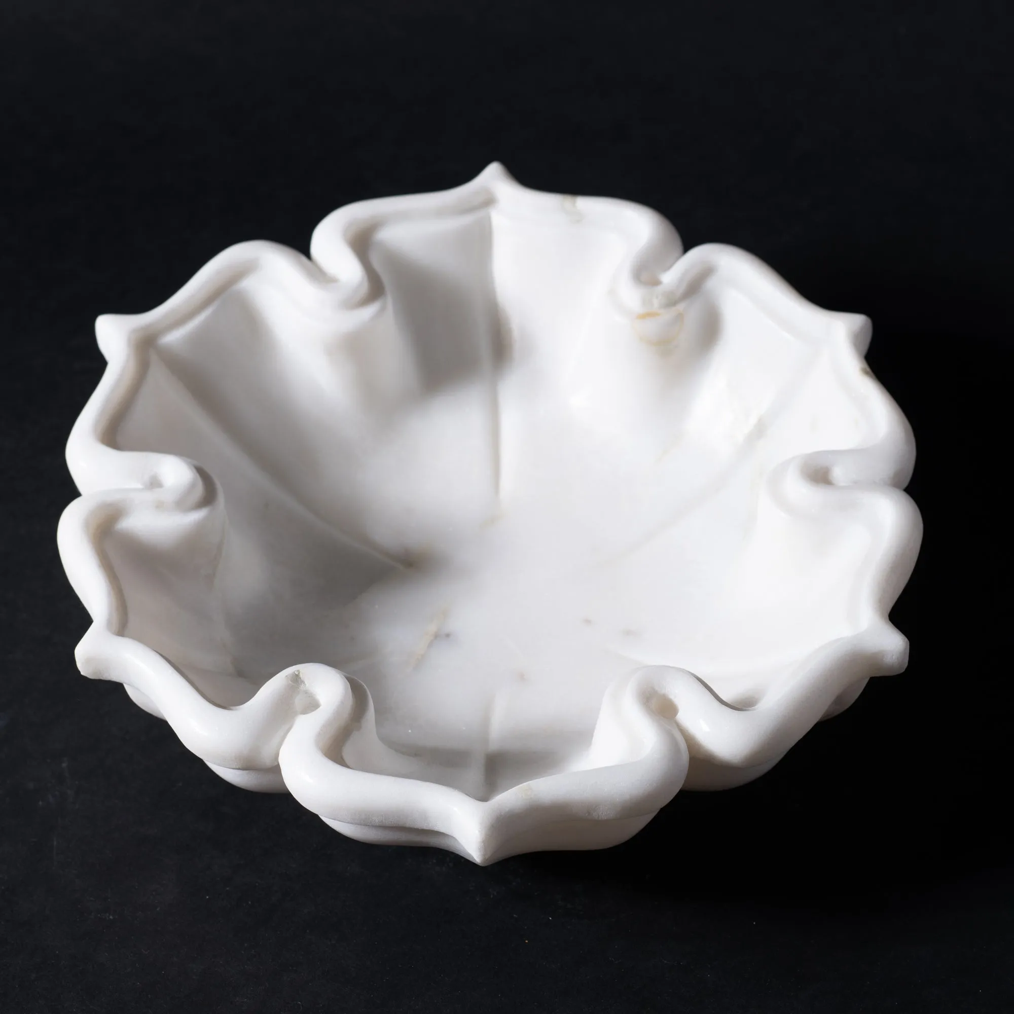 Marble Lotus Bowl