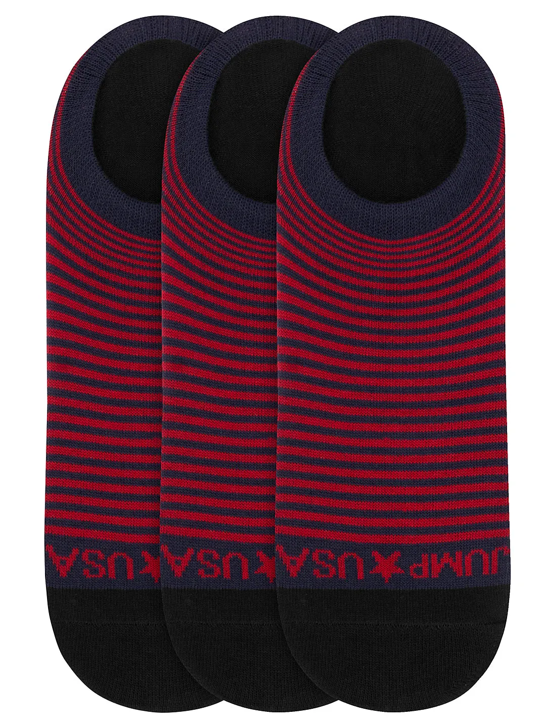 Men Pack of 3 Solid Shoeliners Socks