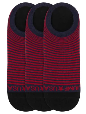 Men Pack of 3 Solid Shoeliners Socks