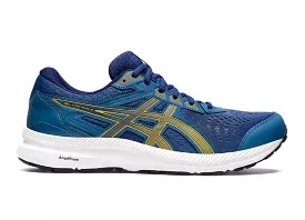 Mens Asics Gel-Contend 8 Azure/Amber Athletic Running Shoes