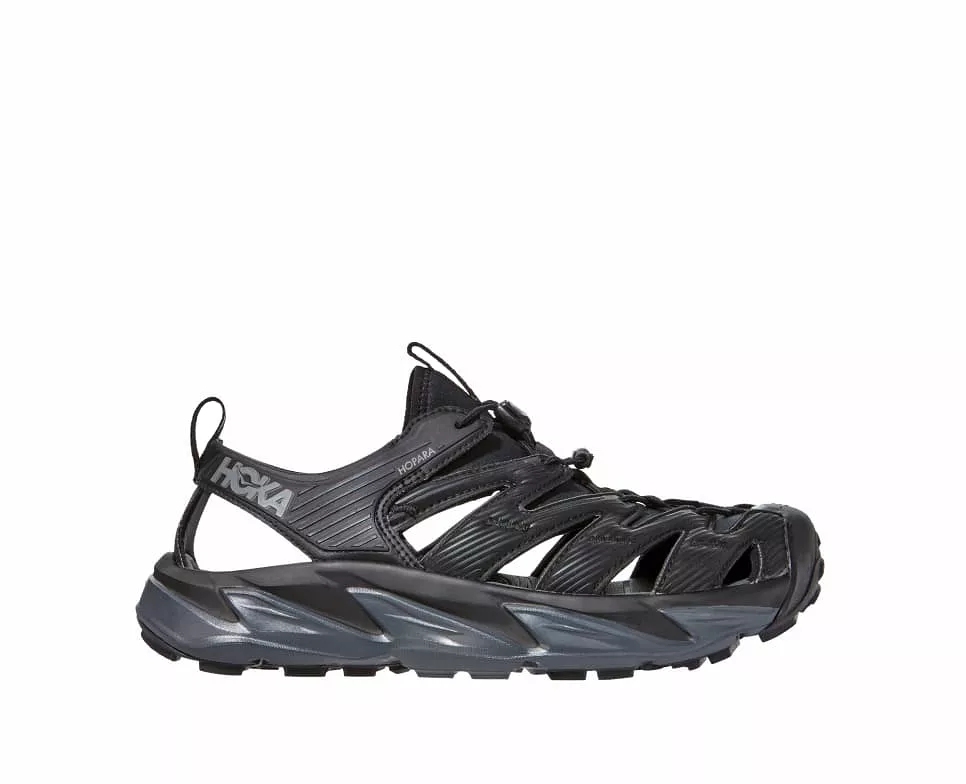 Men's Hoka One One Hopara, Black/Dark Shadow, 13 D Medium