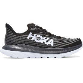 Men's Hoka One One Mach 5, Black/Castlerock, 10 2E Wide