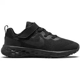 NIKE KIDS REVOLUTION 6 TRIPLE BLACK SHOE