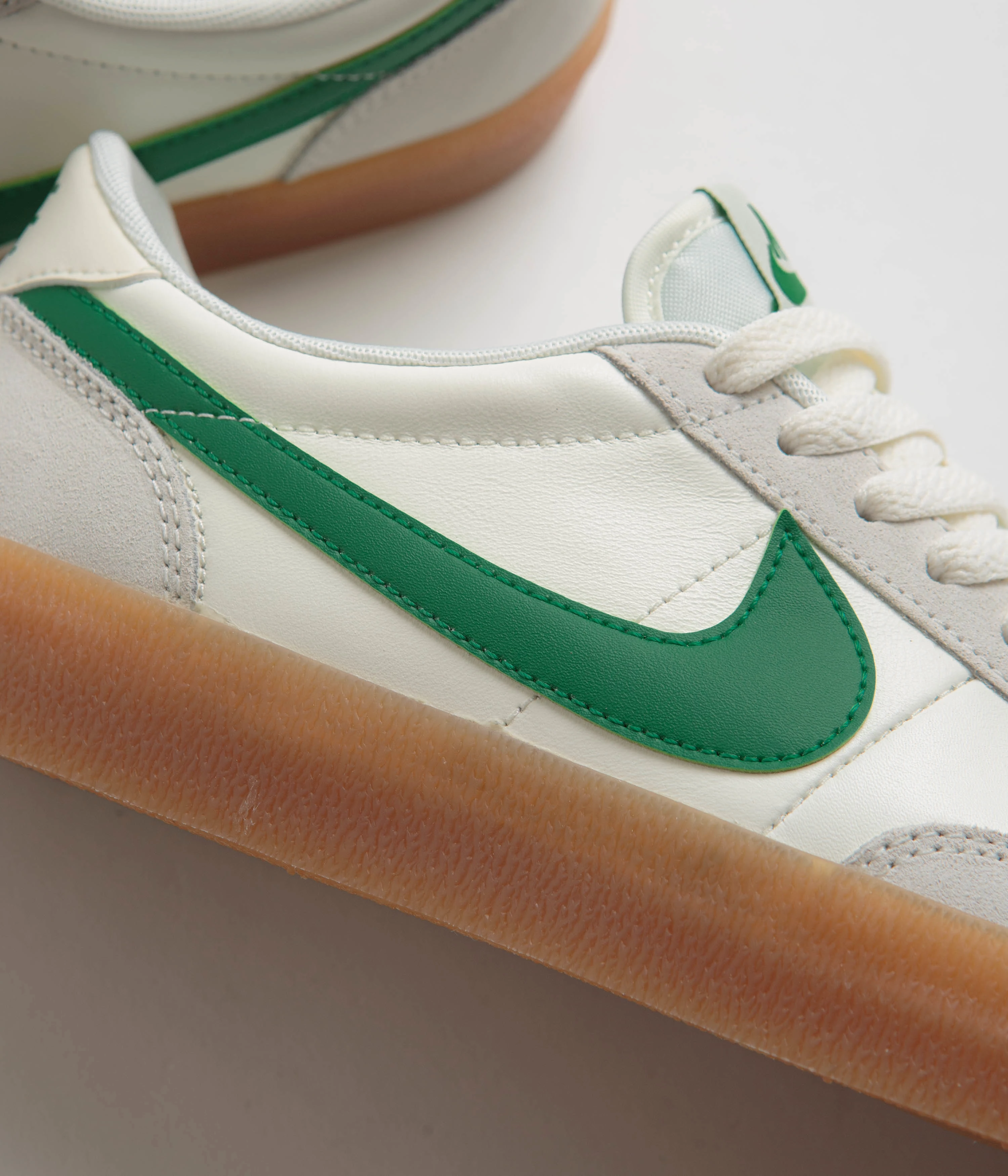 Nike Killshot 2 Leather Shoes - Sail / Lucid Green - Gum Yellow