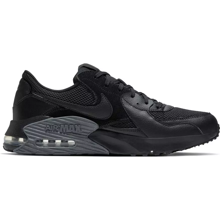 NIKE MEN'S AIR MAX EXCEE TRIPLE BLACK SHOE