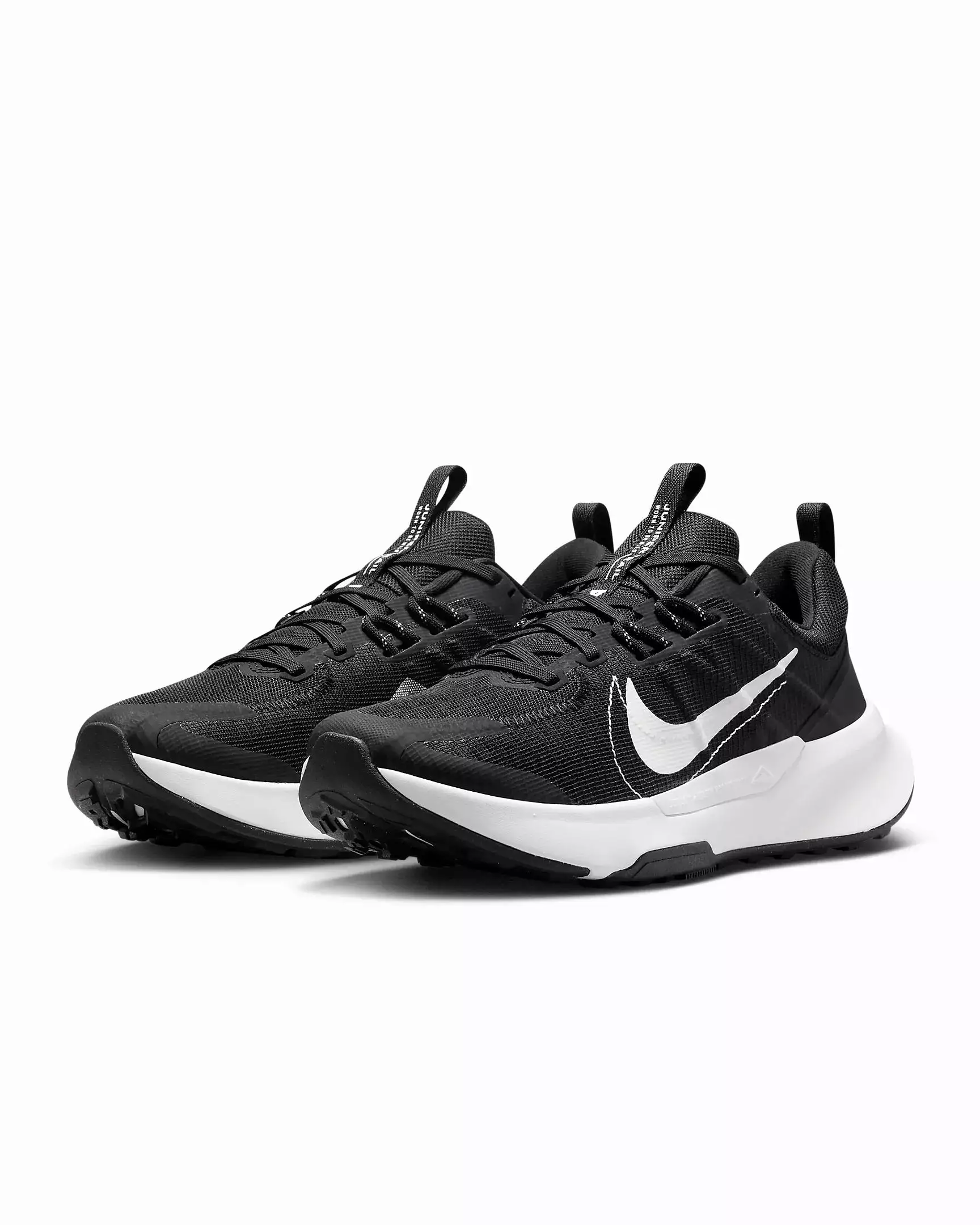 NIKE MEN'S JUNIPER TRAIL 2 BLACK/WHITE TRAIL-RUNNING SHOES