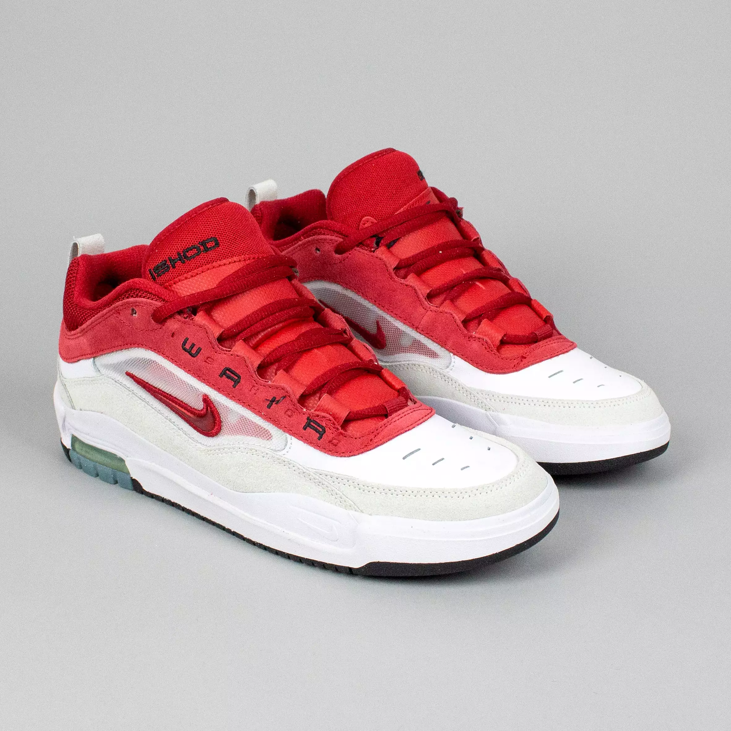 Nike SB Air Max Ishod Shoes White/Varsity Red-Summit White