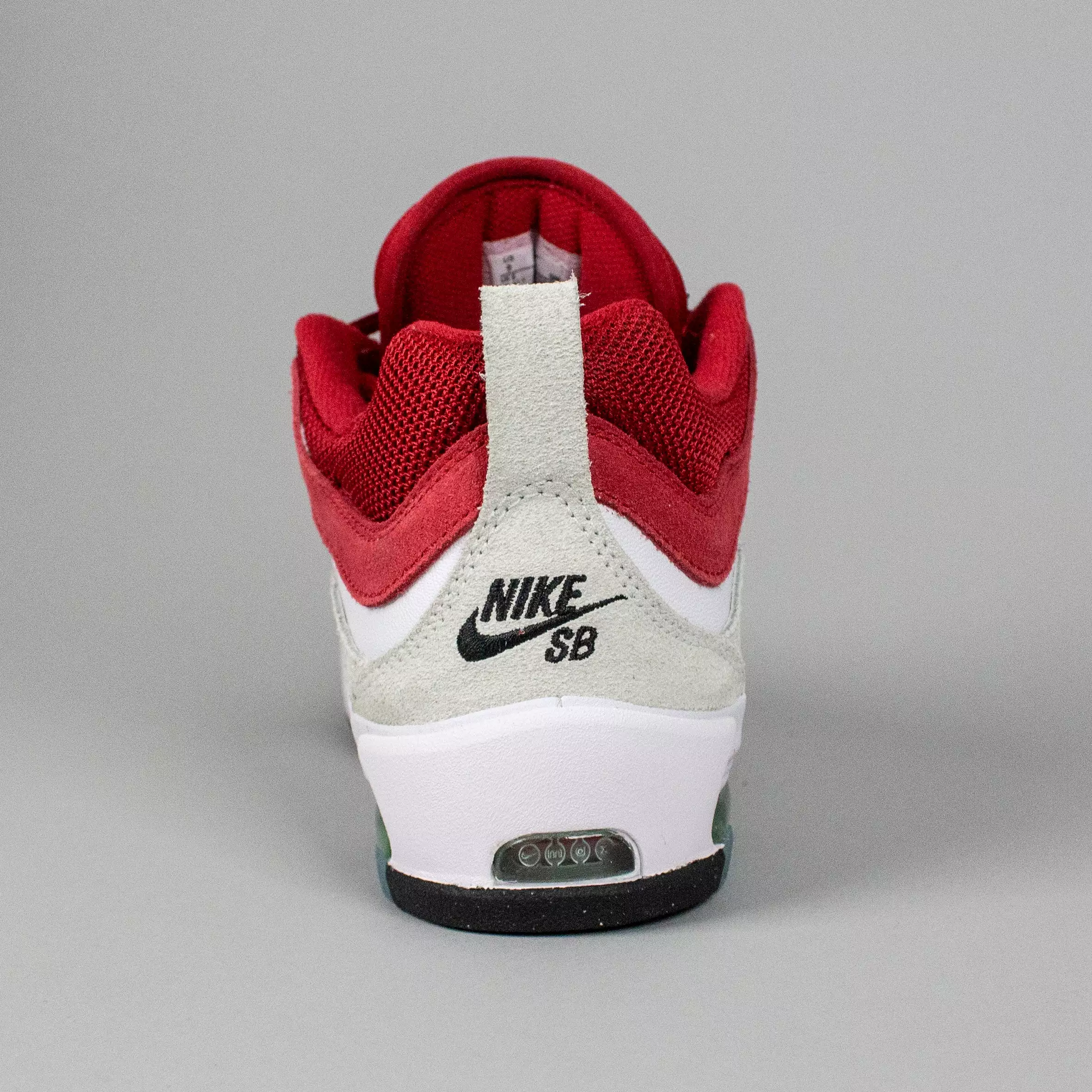 Nike SB Air Max Ishod Shoes White/Varsity Red-Summit White