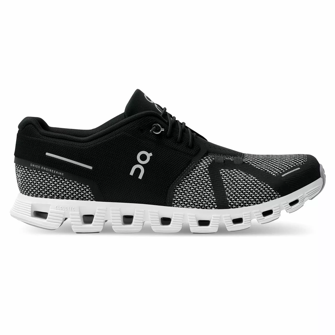 On Running Men's Cloud 5 Combo Shoes - Black / Alloy