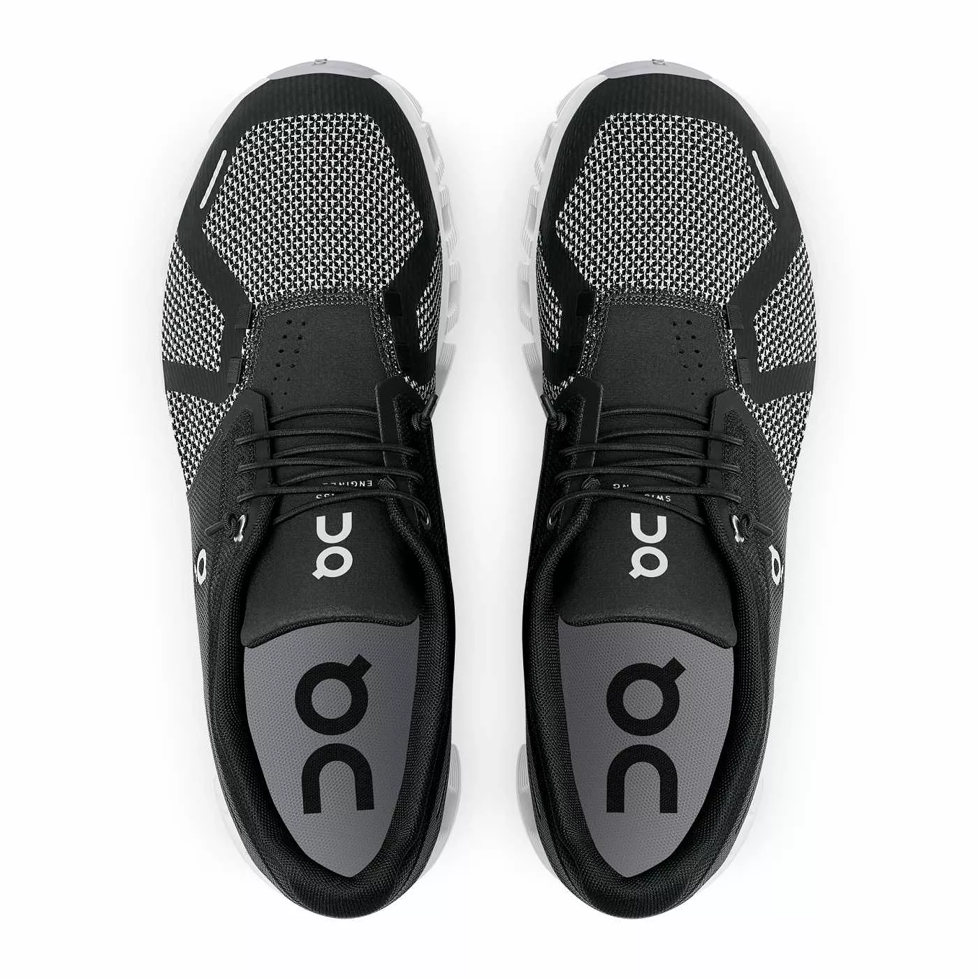 On Running Men's Cloud 5 Combo Shoes - Black / Alloy