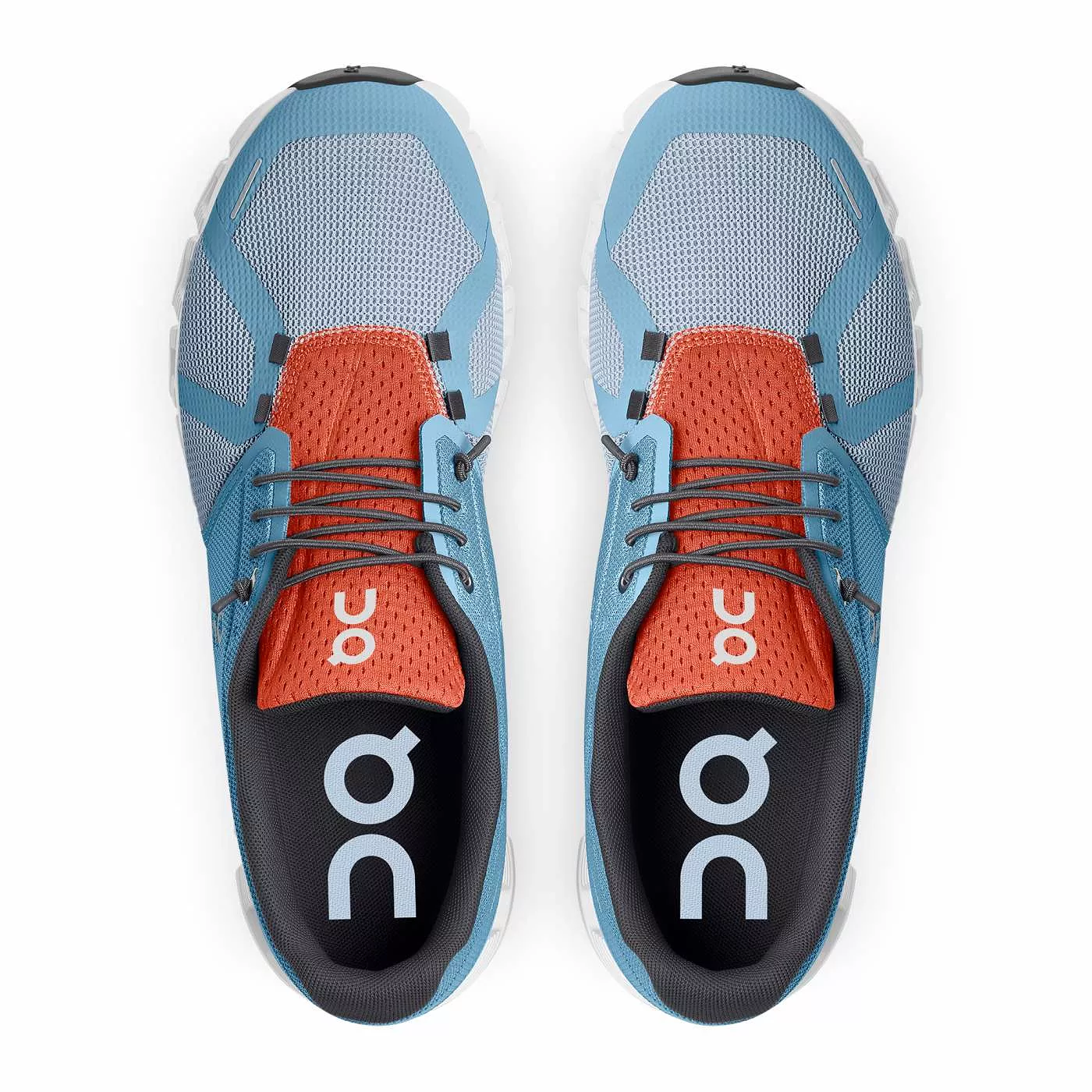 On Running Men's Cloud 5 Push Shoes - Niagara / Chambray