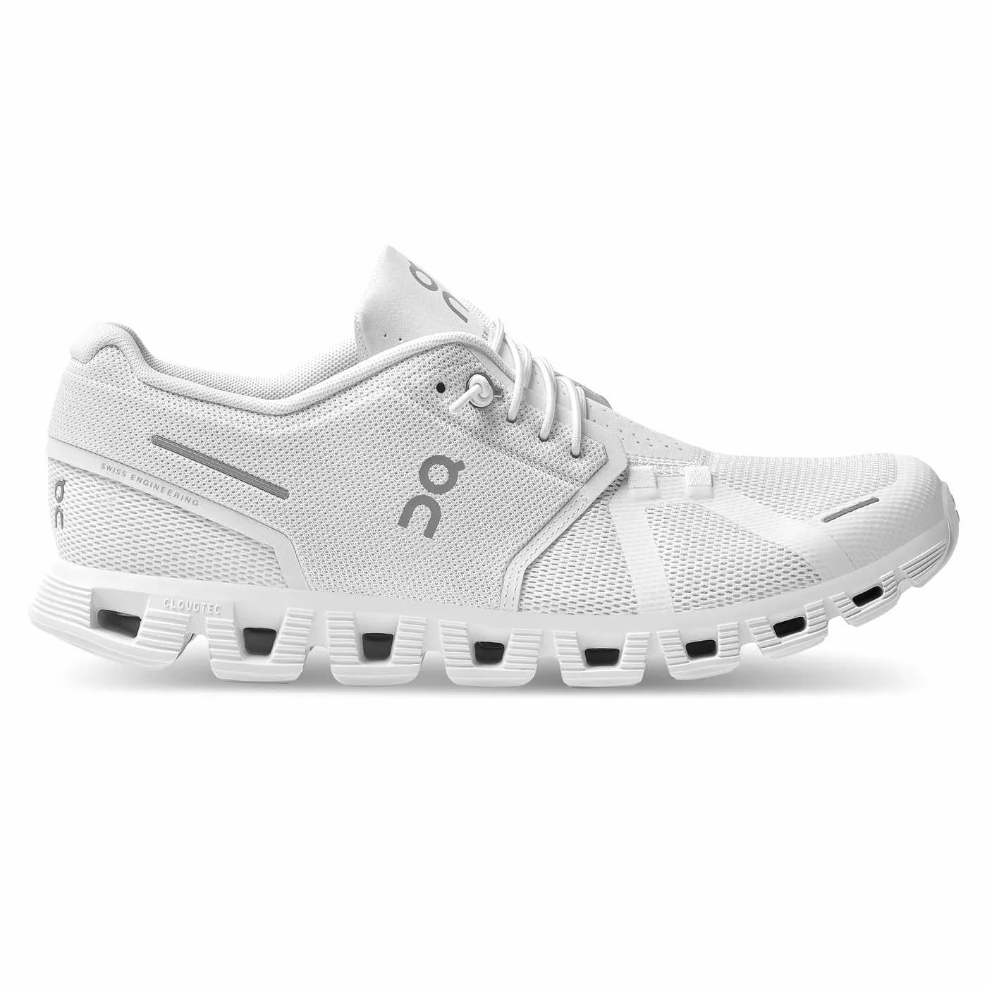 On Running Men's Cloud 5 Shoes - All White