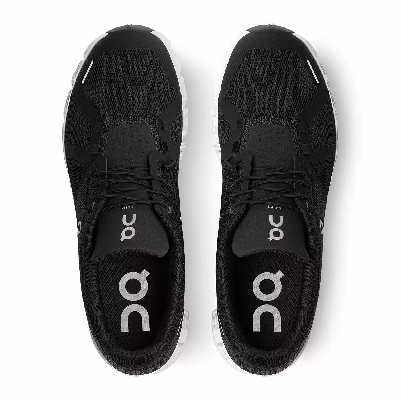 On Running Men's Cloud 5 Shoes - Black / White