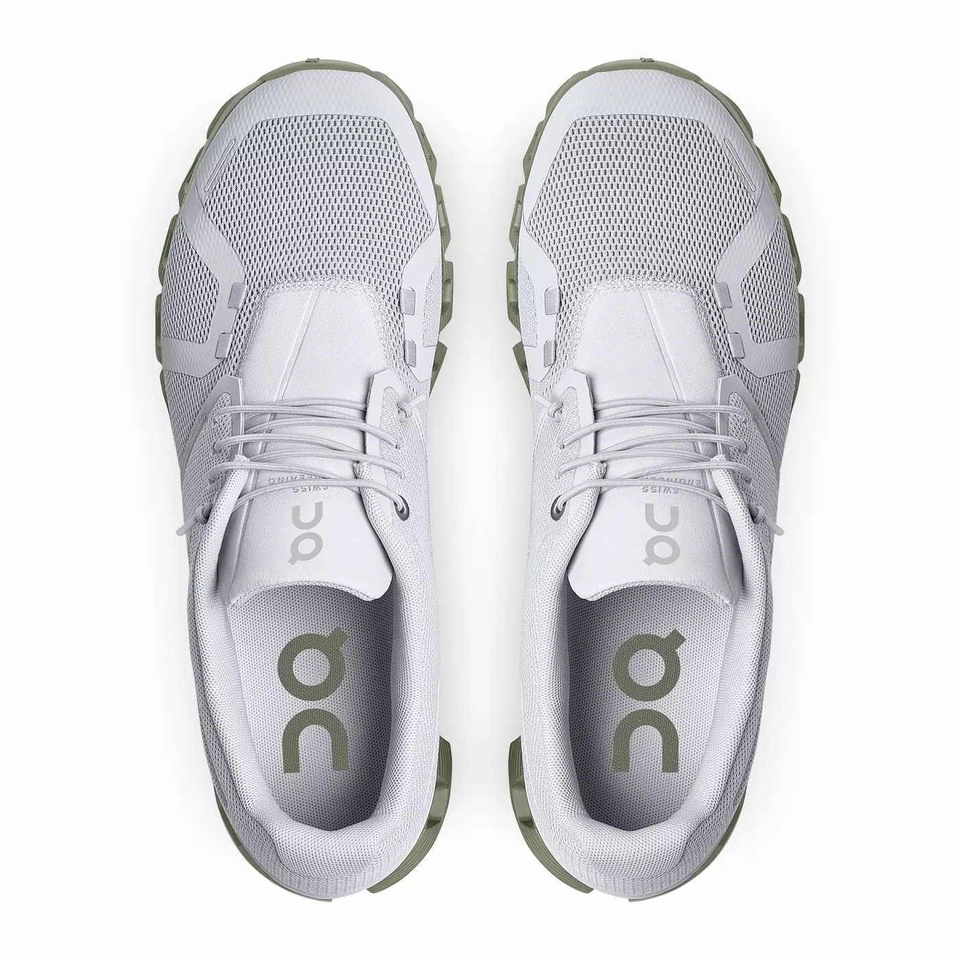 On Running Men's Cloud 5 Shoes - Glacier / Reseda