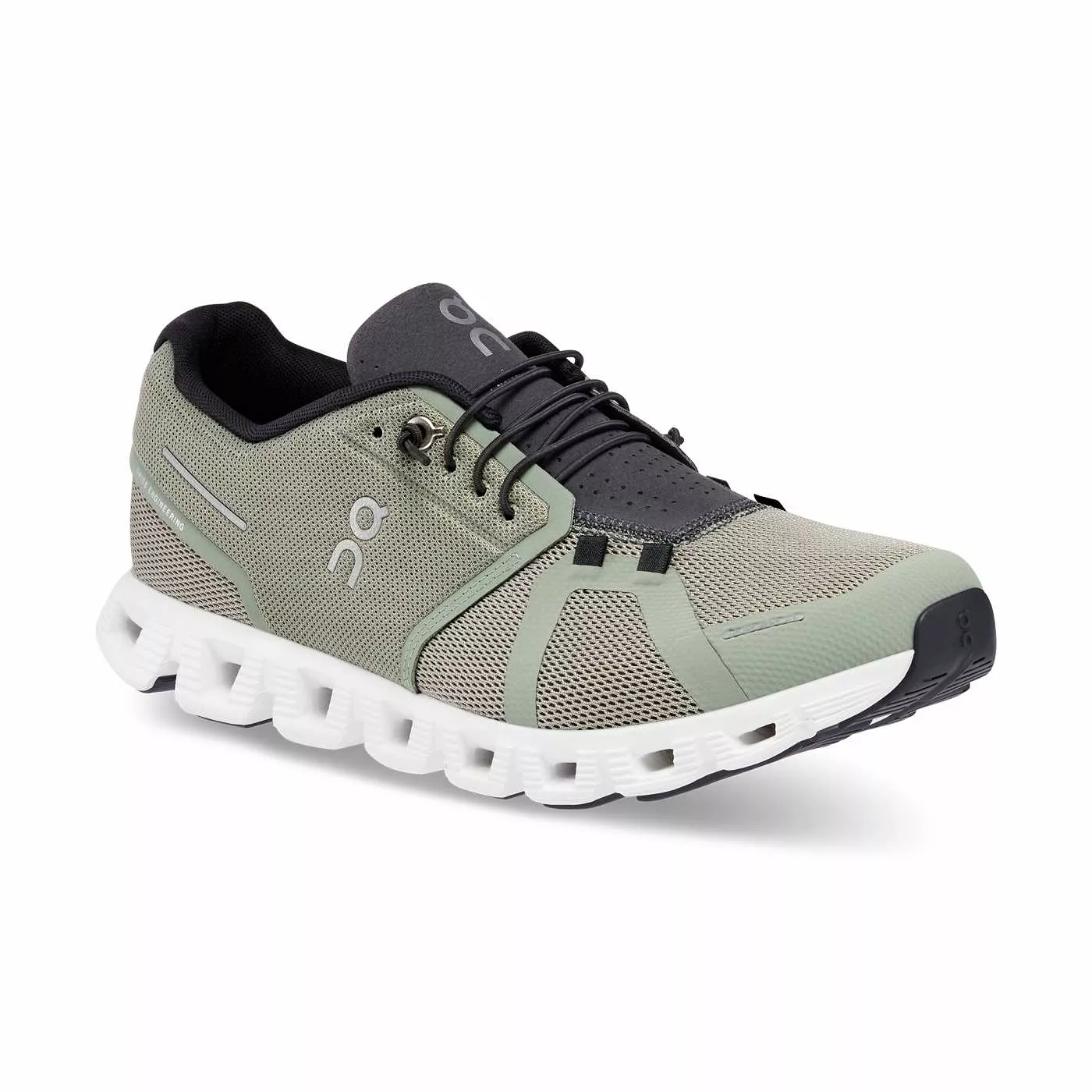 On Running Men's Cloud 5 Shoes - Kelp / Shadow