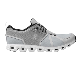 On Running Men's Cloud 5 Waterproof Shoes - Glacier / White