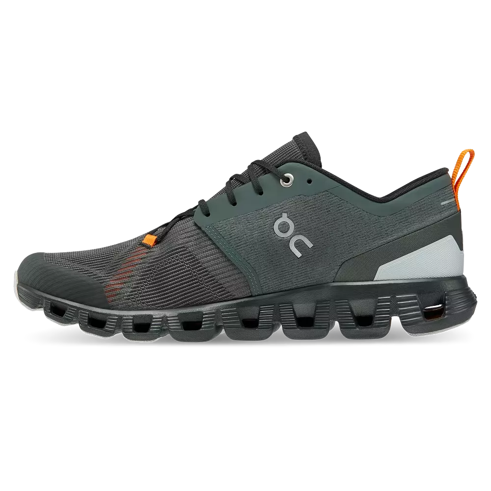 On Running Men's Cloud X 3 Shift Shoes - Lead / Turmeric