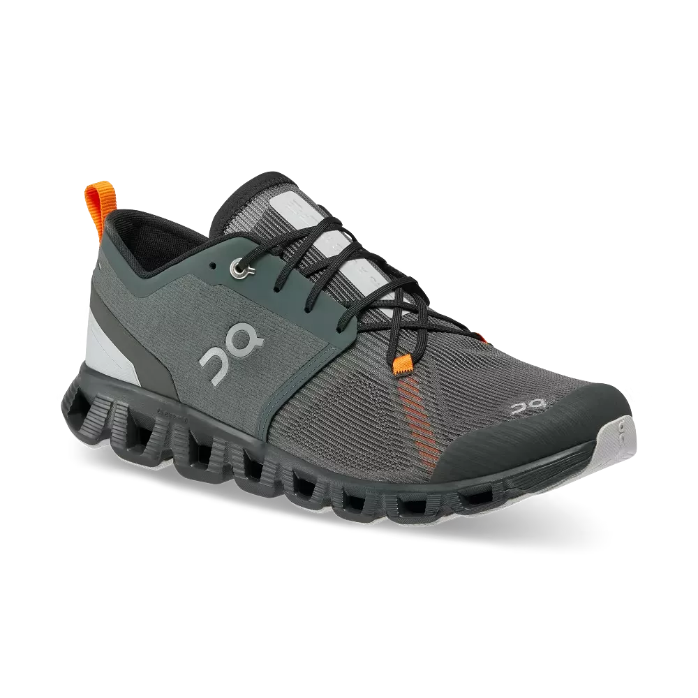 On Running Men's Cloud X 3 Shift Shoes - Lead / Turmeric