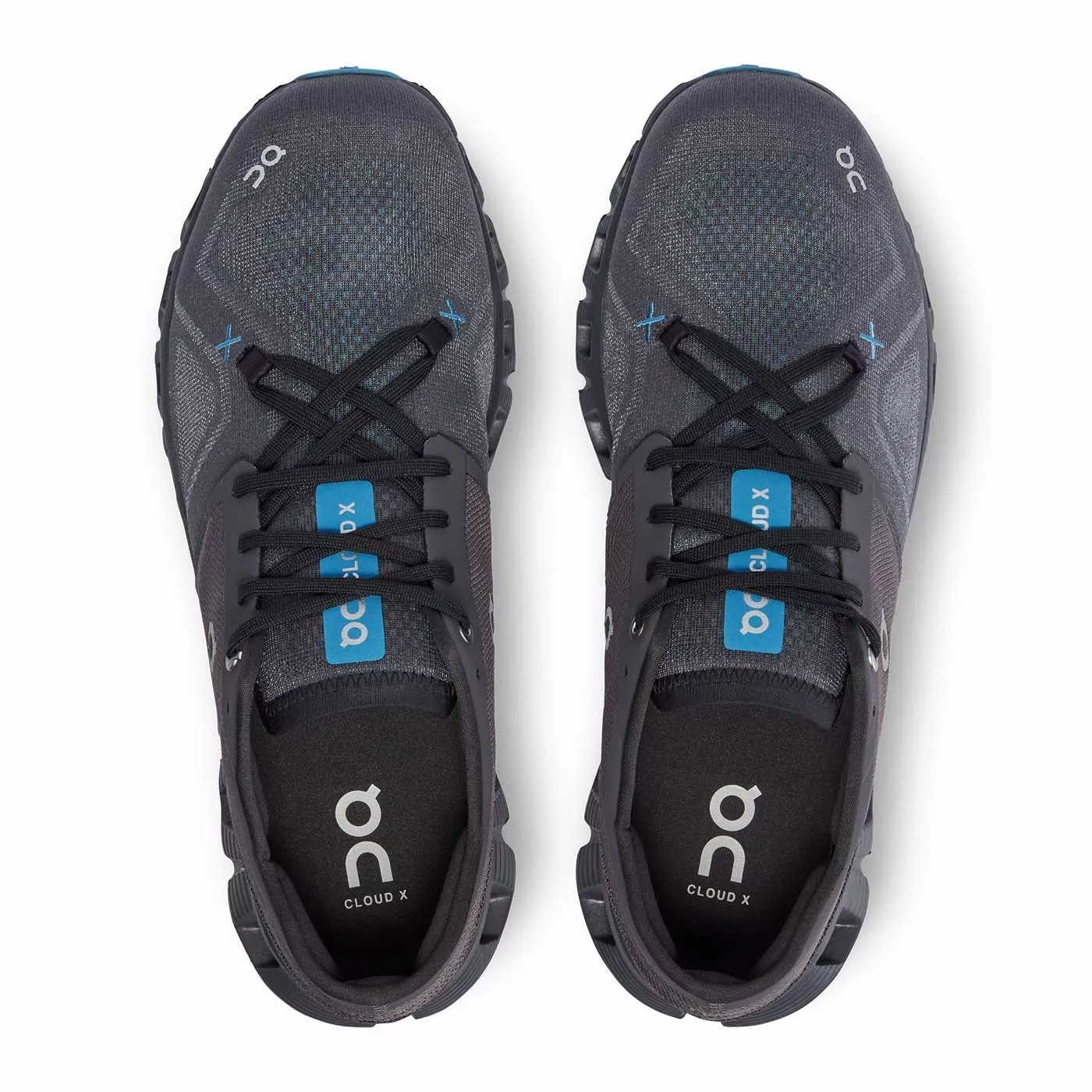 On Running Men's Cloud X 3 Shoes - Eclipse / Magnet