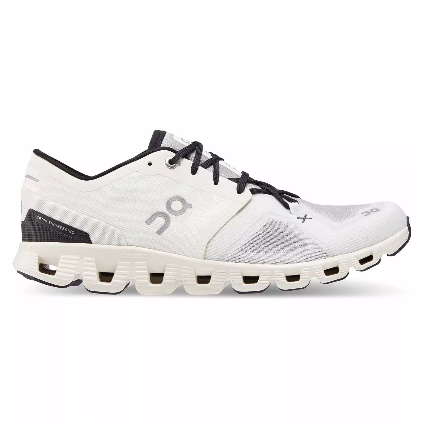 On Running Men's Cloud X 3 Shoes - Ivory / Black