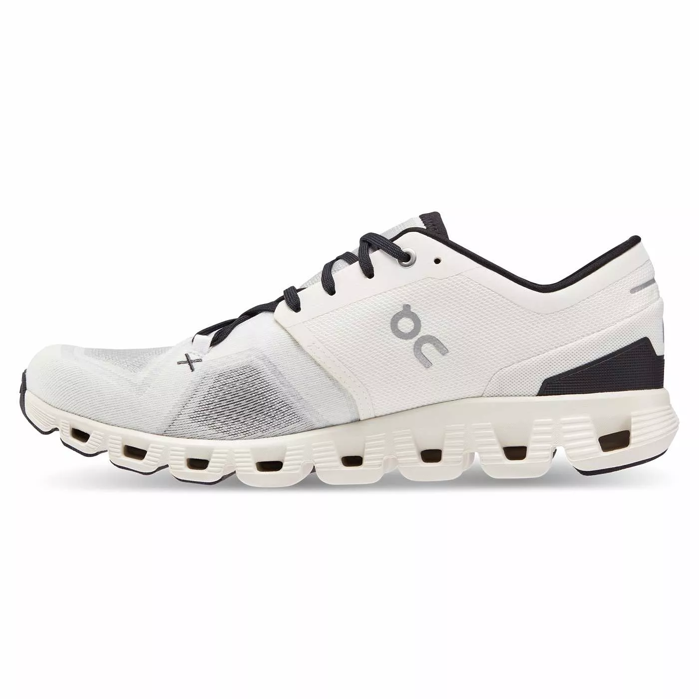 On Running Men's Cloud X 3 Shoes - Ivory / Black