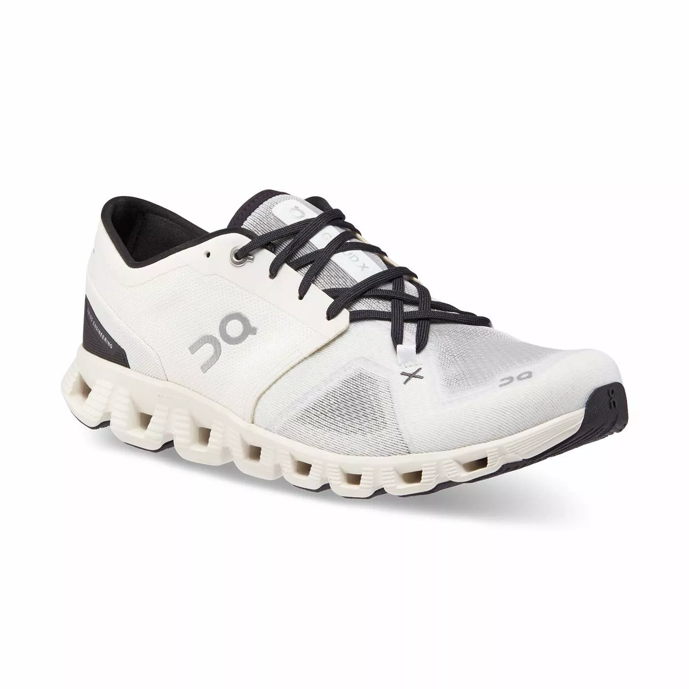 On Running Men's Cloud X 3 Shoes - Ivory / Black