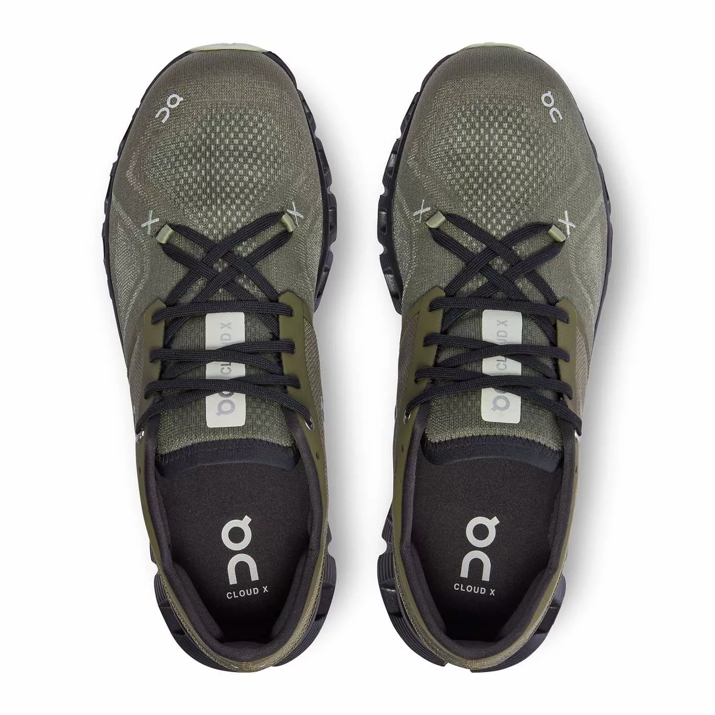 On Running Men's Cloud X 3 Shoes - Olive / Reseda