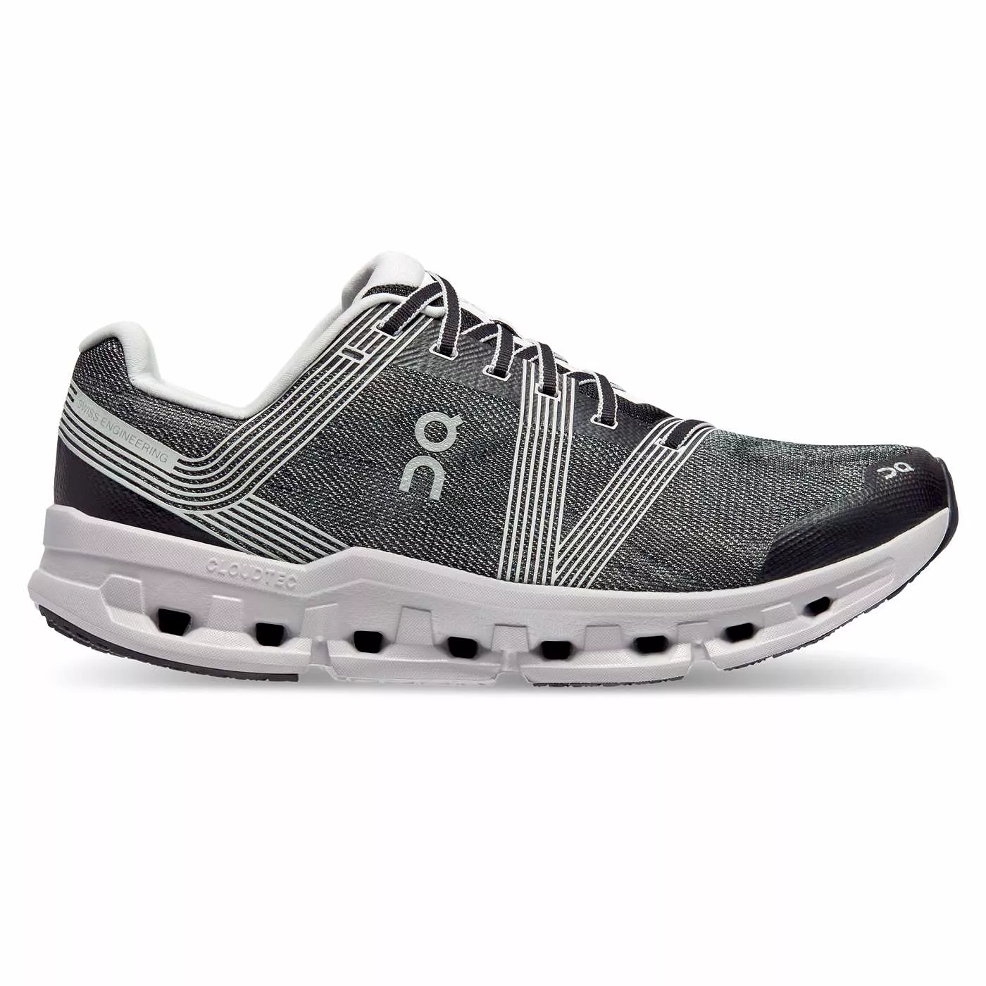 On Running Men's Cloudgo Shoes - Black / Glacier