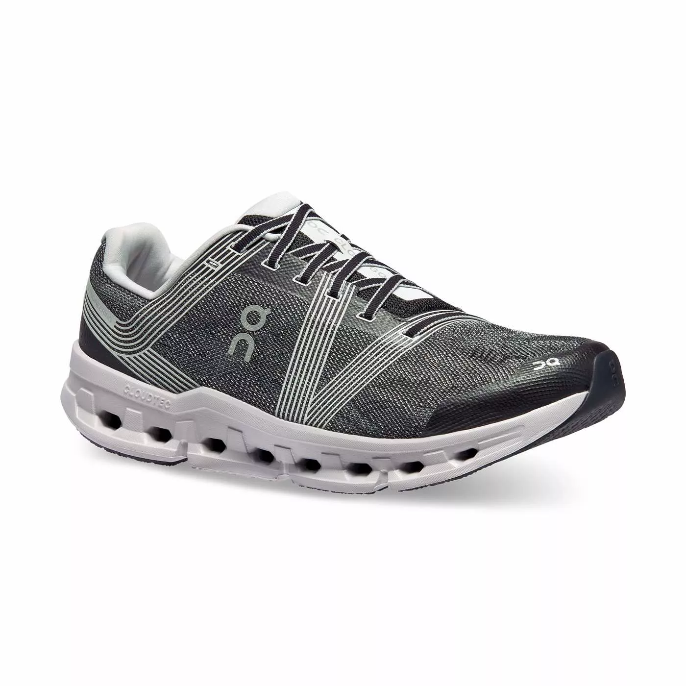 On Running Men's Cloudgo Shoes - Black / Glacier