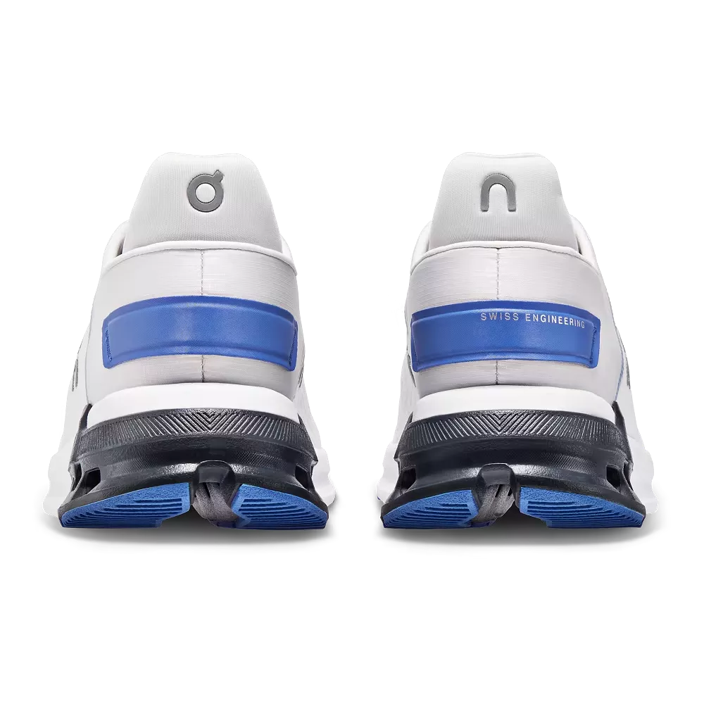 On Running Men's Cloudnova Flux Shoes - Undyed-White / Cobalt