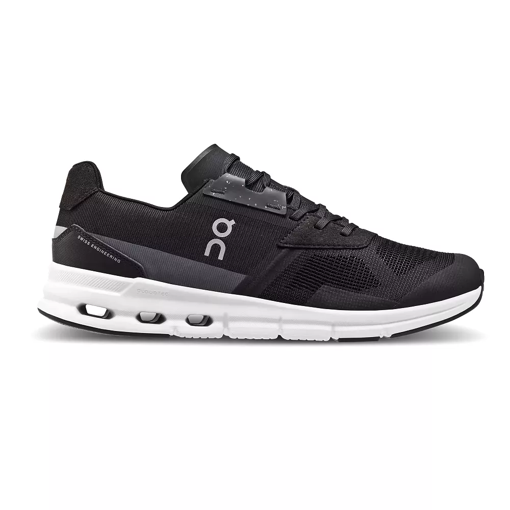 On Running Men's Cloudrift Shoes - Black / White